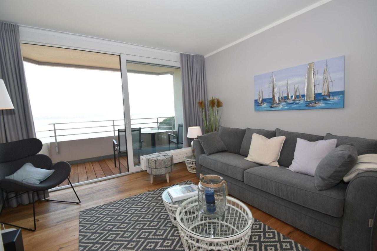 Fewo1846 - Intermar Lina K - Luxurioeses Apartment Im 6 Og Mit Balkon Und Meerblick Glücksburg Extérieur photo