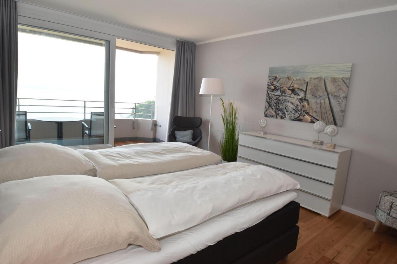 Fewo1846 - Intermar Lina K - Luxurioeses Apartment Im 6 Og Mit Balkon Und Meerblick Glücksburg Extérieur photo