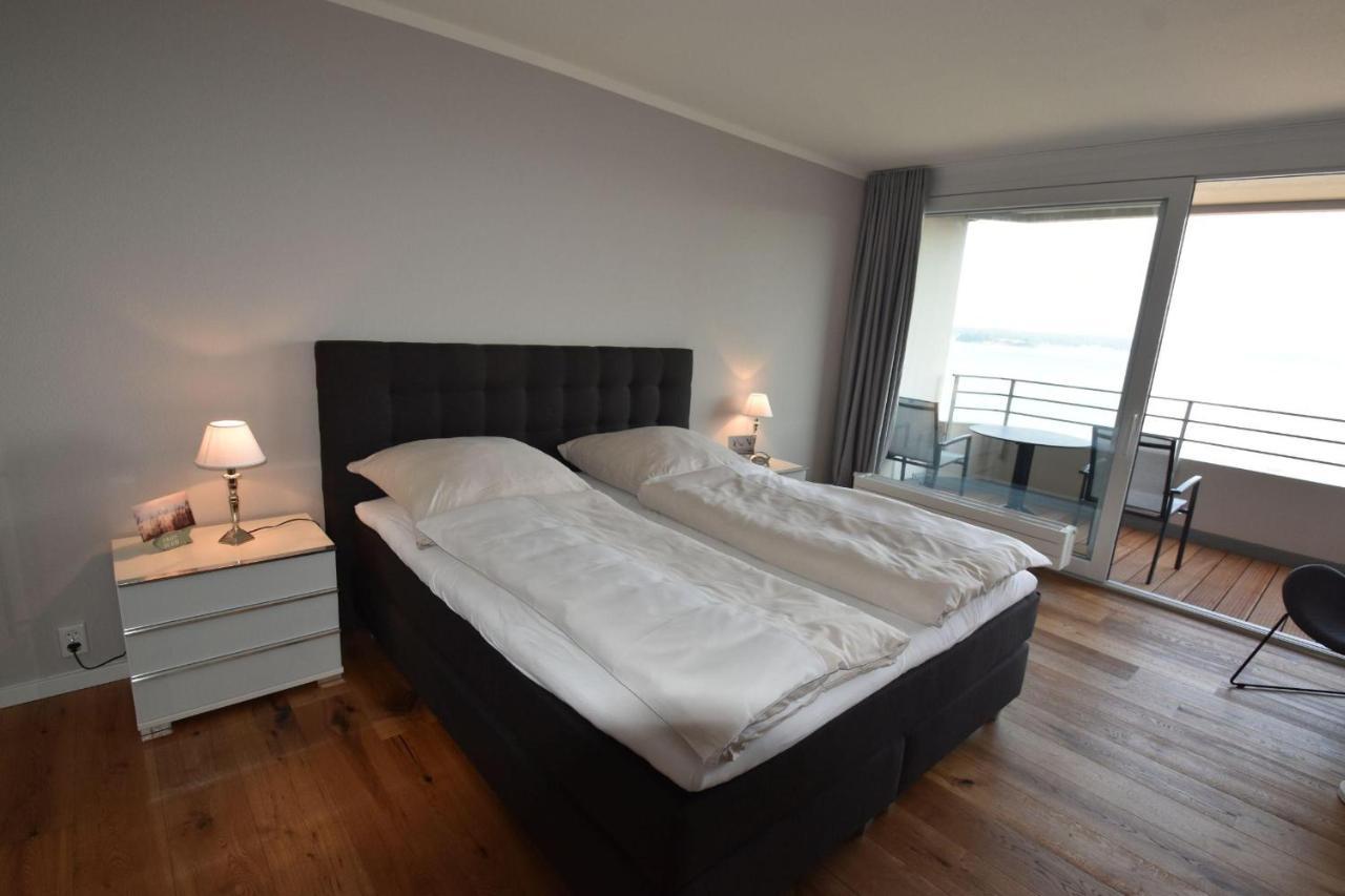 Fewo1846 - Intermar Lina K - Luxurioeses Apartment Im 6 Og Mit Balkon Und Meerblick Glücksburg Extérieur photo