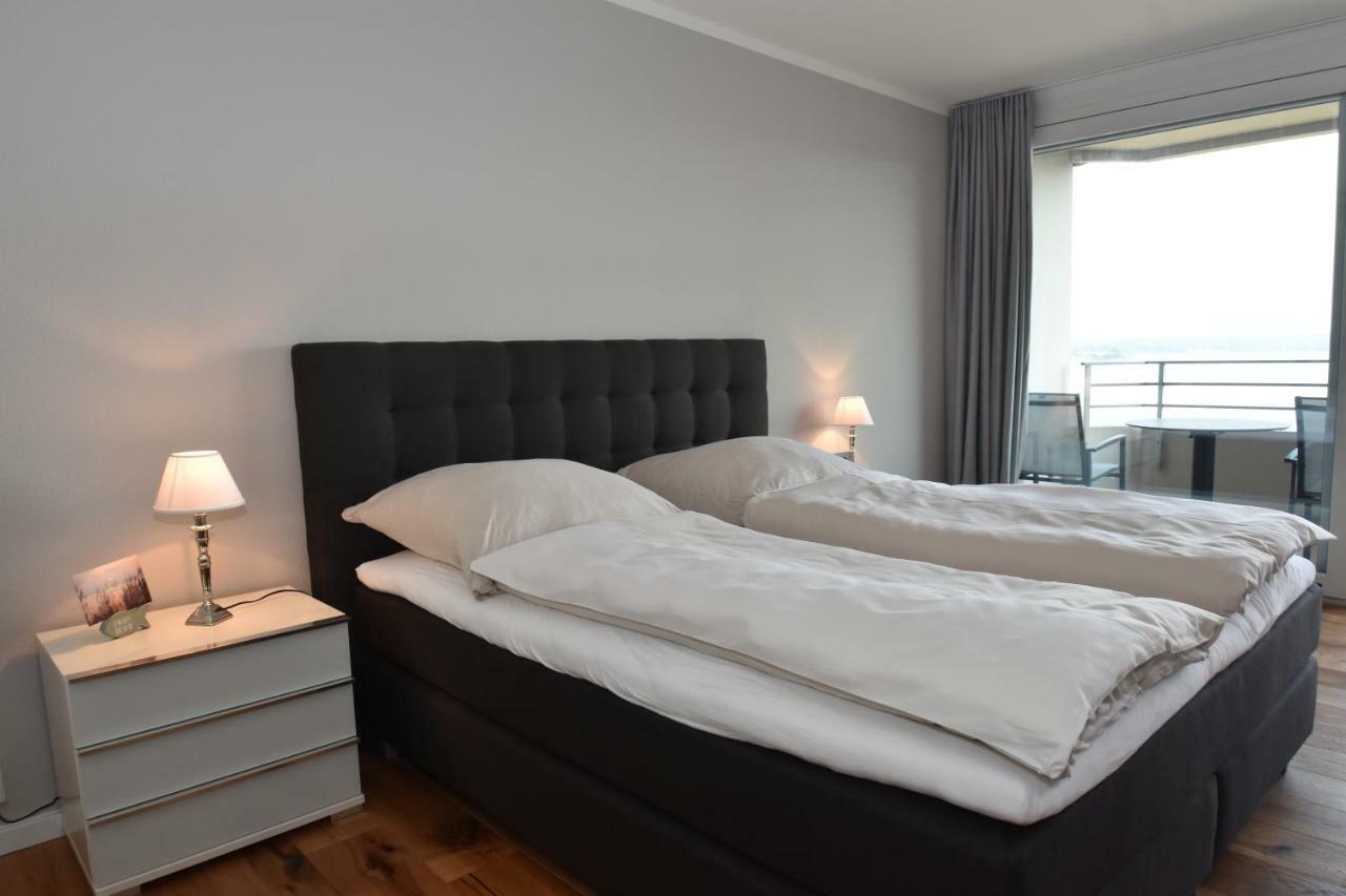 Fewo1846 - Intermar Lina K - Luxurioeses Apartment Im 6 Og Mit Balkon Und Meerblick Glücksburg Extérieur photo